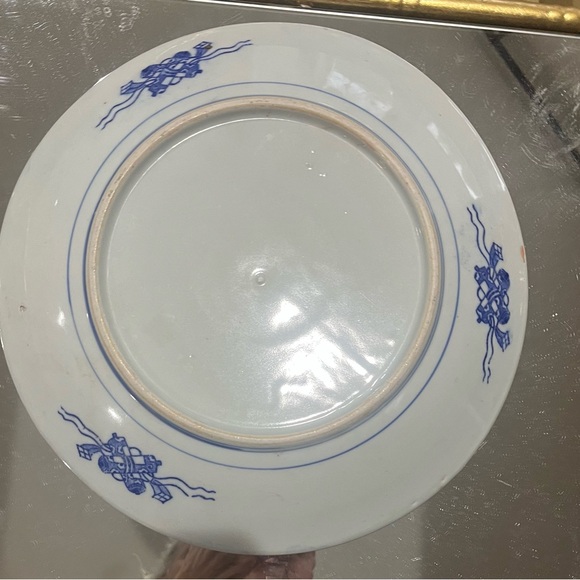 Blue and White Decorative Charger - Picture 3 of 6